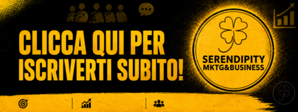 Iscriviti a Serendipity la Community di Marketing iscriviti alla community serendipity di luca vanin